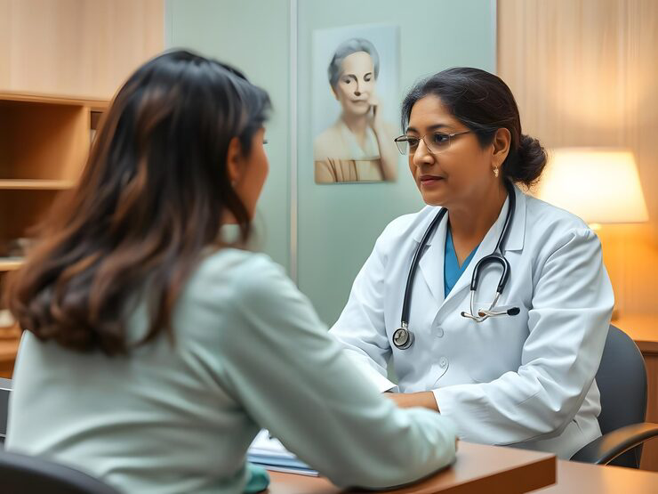 indian-doctor-is-looking-couple-patients-his-chamb